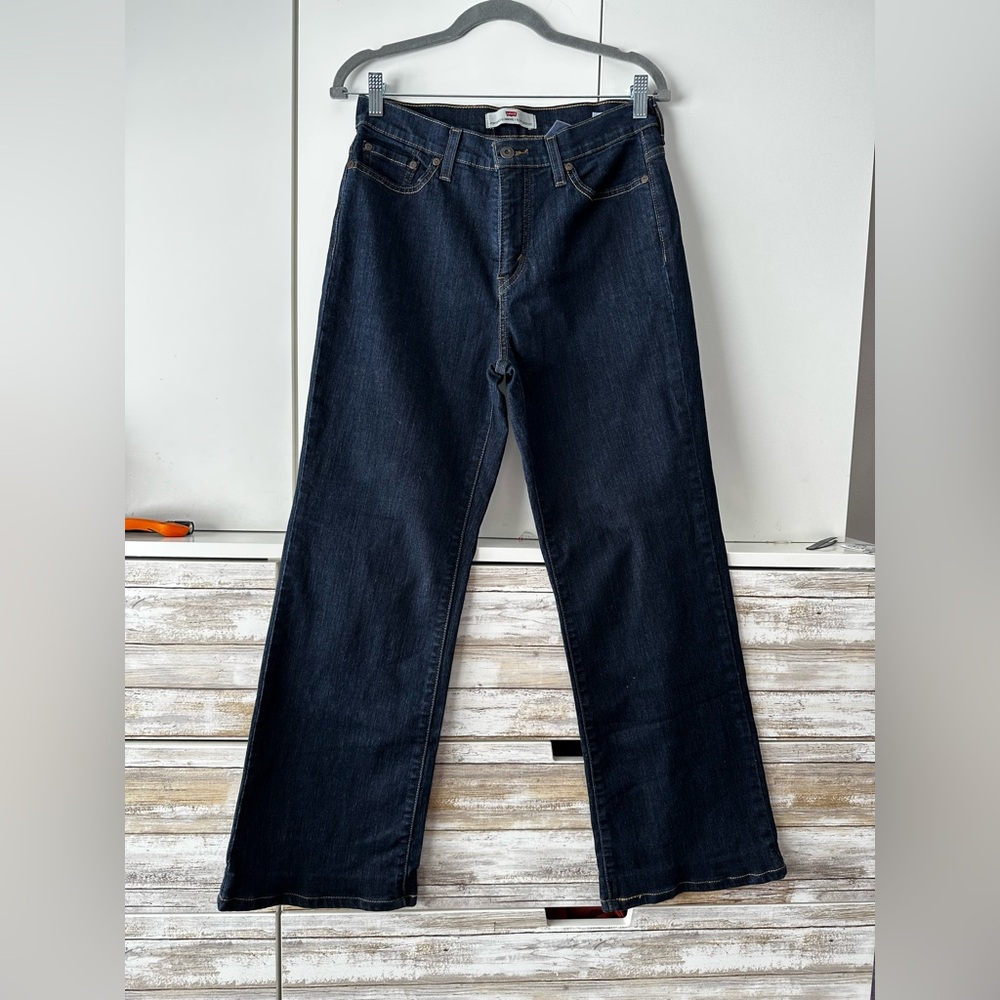 👖 Levi’s Perfectly Slimming 512 Bootcut Jeans Women’s 31x32 Dark Wash Stretch